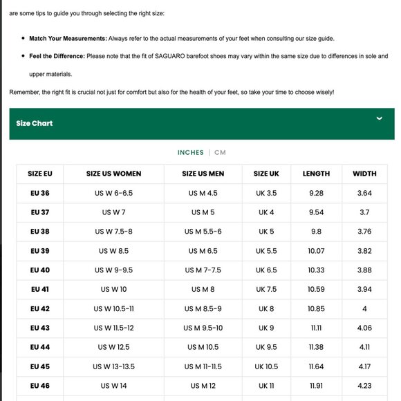 SAGUARO Luck I Barefoot Shoes. Unisex. EUR Size 40 - Picture 11 of 16